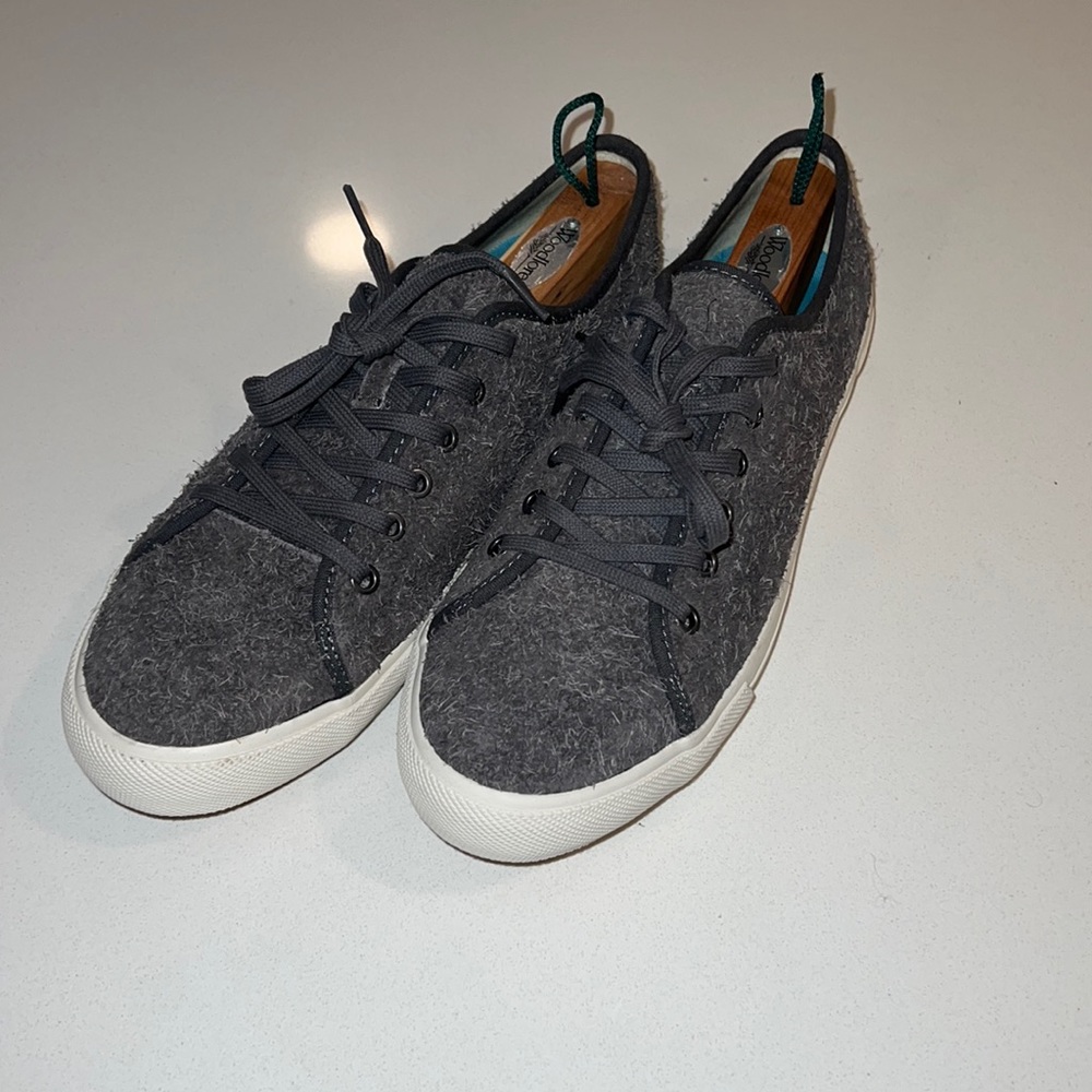 SeaVees Monterey sneaker, grey sueded, size 11. New, never worn.